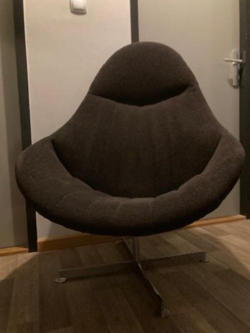 rudolf wolf rohe design fauteuil nette vintage staat (343), Huis en Inrichting, Fauteuils, Gebruikt, Metaal, Stof, Ophalen