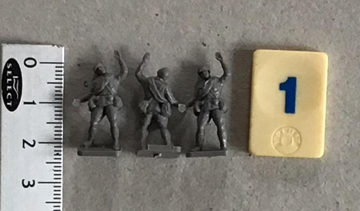 Soldaatjes  1 schaal 1:72 of 1:76, Hobby en Vrije tijd, Modelbouw | Figuren en Diorama's, Gebruikt, Figuur of Figuren, 1:50 of kleiner