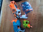 3 nerf geweren en veel pijltjes, Kinderen en Baby's, Speelgoed | Buiten | Actiespeelgoed, Ophalen, Zo goed als nieuw