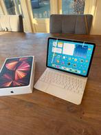 Apple iPad Pro 11” M1 + Magic Keyboard | NIEUWSTAAT, 11 inch, Ophalen of Verzenden, Zo goed als nieuw, Apple iPad Pro