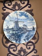 Delfts Blauw Bord met Molen, Ophalen