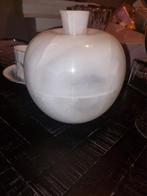 Onyx Marmeren Appel schaal, Schaal, Rond, Nieuw, Ophalen of Verzenden