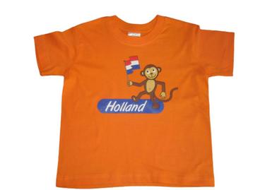 T-shirt oranje Holland 158-164 voor Koningsdag ,WK EK