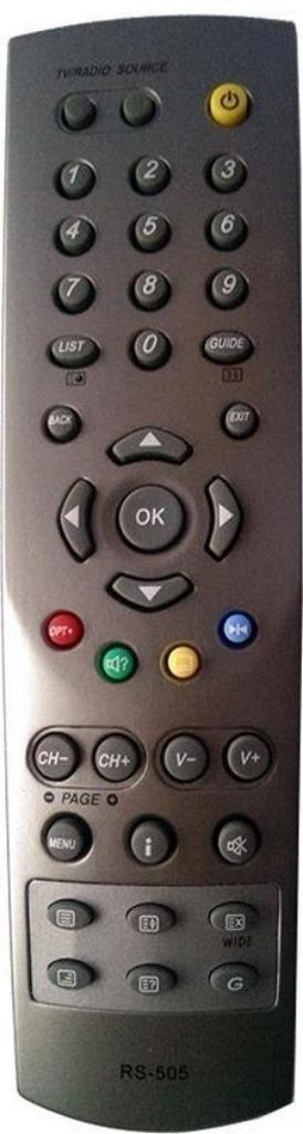 Originele Humax afstandsbediening , type RS 505 met batt. beschikbaar voor biedingen