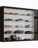 VCM Houten glazen wandvitrinekast Collector Mandosa L zwart, Nieuw, Minder dan 25 cm, Minder dan 100 cm, 50 tot 100 cm