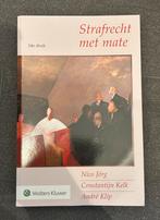 Strafrecht met mate 14de druk, Boeken, Ophalen of Verzenden, Beta, Zo goed als nieuw, WO