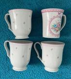 3 Cambridge bekers & vlinder beker, Ophalen of Verzenden, Zo goed als nieuw, Overige stijlen, Kop(pen) en/of Schotel(s)
