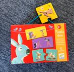 Djeco puzzel duo 12sets compleet, Ophalen of Verzenden, Zo goed als nieuw