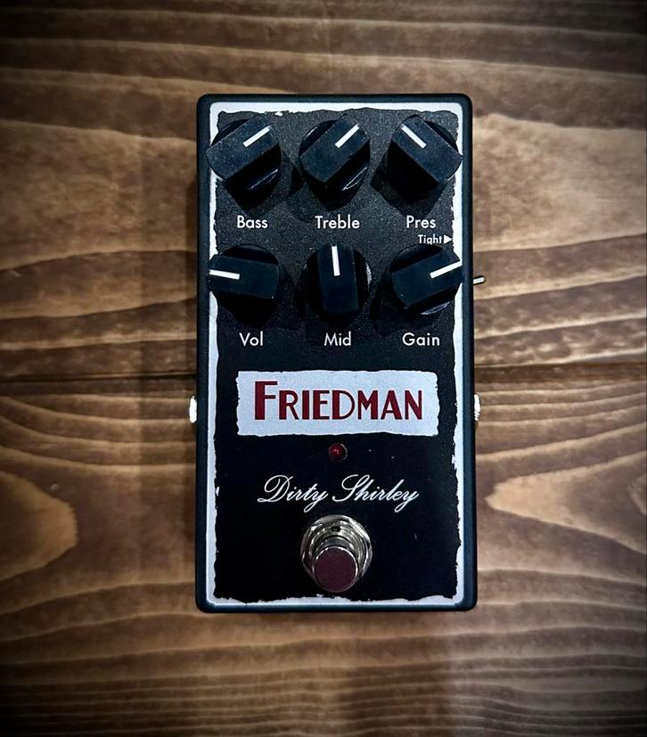 Friedman Dirty Shirley Overdrive - Top pedaal!, Muziek en Instrumenten, Effecten, Zo goed als nieuw, Distortion, Overdrive of Fuzz
