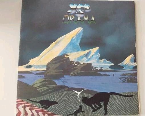Yes - Drama LP, Cd's en Dvd's, Vinyl | Rock, Zo goed als nieuw, Progressive, Ophalen