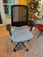 Leen Bakker Bureaustoel, Ophalen, Blauw, Zo goed als nieuw, Bureaustoel