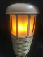 Fakkels 2x buitenverlichting beige, Ophalen of Verzenden, Nieuw, Zonne-energie, Minder dan 50 watt