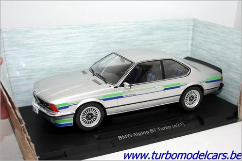 BMW Alpina B7 Turbo E24 Silver 1/18 MCG, Hobby en Vrije tijd, Modelauto's | 1:18, Nieuw, Auto, Overige merken, Ophalen of Verzenden