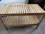 IKEA Molger badkamer bankje hout, Huis en Inrichting, Badkamer | Badkamermeubels, Ophalen, (Half)hoge kast, Gebruikt, 50 tot 100 cm