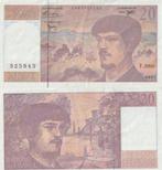 FRANKRIJK 1997 20 francs #151i XF, Postzegels en Munten, Bankbiljetten | Europa | Niet-Eurobiljetten, Verzenden, Frankrijk, Los biljet