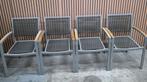 25 x Aluminium terrasstoelen terras horeca stoelen bistro, Huis en Inrichting, Stoelen, Ophalen of Verzenden, Zo goed als nieuw