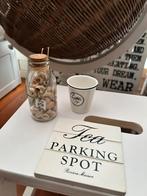 Riviera Maison 4 stuks setje!, Ophalen of Verzenden, Zo goed als nieuw, Overige stijlen, Kop(pen) en/of Schotel(s)