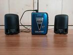 Sony walkman wm-ex180 met sony srs-p3 speakertjes, Audio, Tv en Foto, Walkmans, Discmans en Minidiscspelers, Ophalen of Verzenden