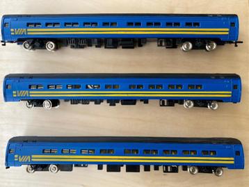 Drie mooie wagons voor HO-spoor beschikbaar voor biedingen