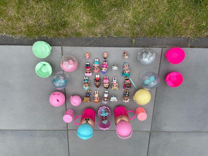 Verzameling L.O.L. poppen, Kinderen en Baby's, Speelgoed | Poppen, Gebruikt, Babypop, Ophalen