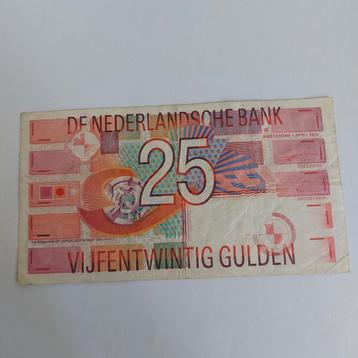 25 gulden biljet Roodborstje uit 1989 in ZF beschikbaar voor biedingen