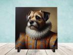 Barok Stijl - Border Terrier tegel, Verzenden, Nieuw