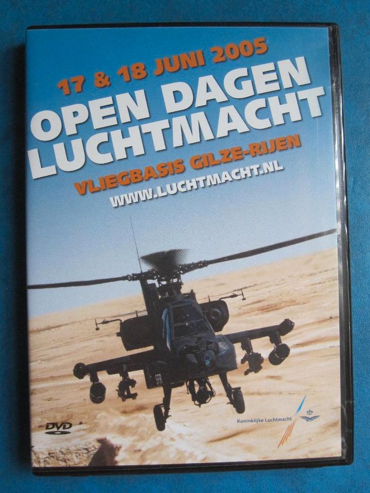 17 & 18 Juni 2005 open dagen luchtmacht, Cd's en Dvd's, Dvd's | Documentaire en Educatief, Zo goed als nieuw, Oorlog of Misdaad