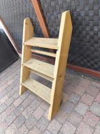 Hout trappetje, Doe-het-zelf en Verbouw, Ladders en Trappen, Ophalen, Gebruikt, Minder dan 2 meter