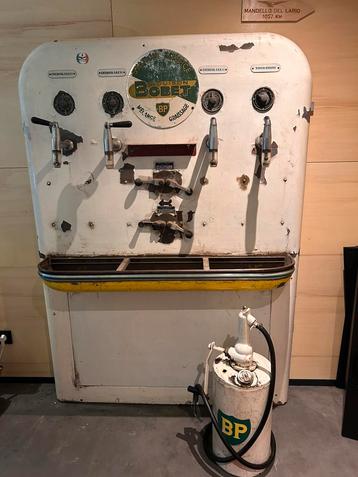 Origineel BP oliekabinet, vintage. beschikbaar voor biedingen