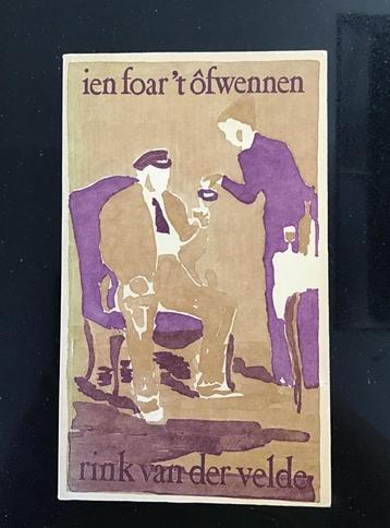 Fries boek. Ien foar ‘t ofwennen. Van Rink van der Velde. beschikbaar voor biedingen