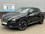 Nissan Juke 1.6 Hybrid N-Connecta | 1/2 Leer | Carplay | Cam, 1300 kg, Gebruikt, Met garantie (alle), Leder en Stof