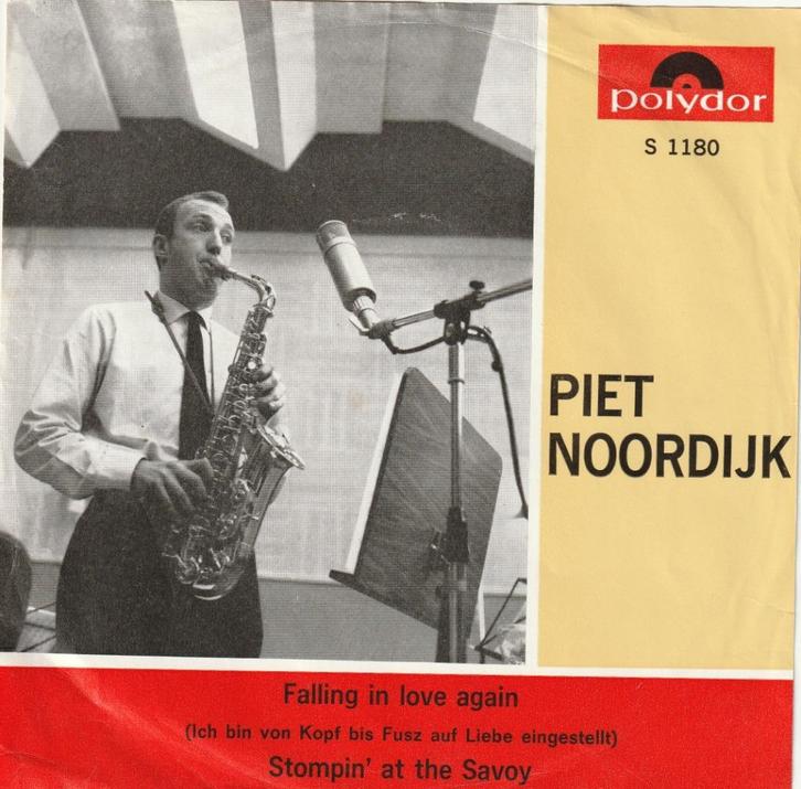 Piet Noordijk - Falling In Love Again & Stompin' Savoy JAZZ, Cd's en Dvd's, Vinyl Singles, Gebruikt, Jazz en Blues, Ophalen