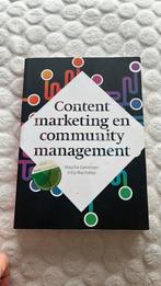 Contentmarketing en community management, Ophalen of Verzenden, Zo goed als nieuw, Mascha Gerretsen; Irma Machielse, Nederlands