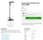 ATX Lat Pulley Option LTO-⁠520 -⁠ Plate Loaded, Ophalen, Nieuw, Overige typen
