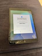 iPad A2197 7e Gen. space gray icloud lock en gebarsten glas, Apple iPad, P, P, Ophalen of Verzenden