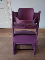 Stokke Tripp Trapp met babyzitje. In nette staat!, Kinderen en Baby's, Kinderstoelen, Ophalen, Gebruikt, Meegroeistoel
