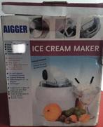 Bio Ijsjes zelf maken Aigger icemachine elektrische, Huis en Inrichting, Keuken | Keukenbenodigdheden, Ophalen of Verzenden, Zo goed als nieuw