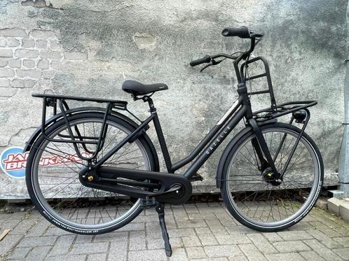 GAZELLE HeavyDutyNL Dames Black Mat 59cm 2024, Fietsen en Brommers, Fietsen | Dames | Damesfietsen, Nieuw, Gazelle, 56 cm of meer