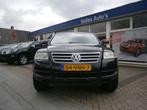 Volkswagen Touareg 2.5 TDI - EXPORT - Grijs kenteken, Auto's, Gebruikt, Zwart, Leder, Bedrijf