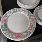 6 x diner/ontbijt/diepe borden Staffordshire tableware, Ophalen of Verzenden, Zo goed als nieuw, Bord(en), Overige stijlen