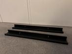 2x fotoplank zwart 75x9,5cm, Ophalen, Zo goed als nieuw