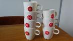 7 Senseo Koffiekopjes Van Douwe Egberts., Huis en Inrichting, Keuken | Servies, Ophalen of Verzenden, Zo goed als nieuw, Overige stijlen
