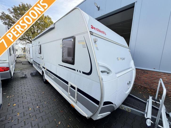 Dethleffs Camper 560 FSK / 7 persoons / 3 stapelbed / mover, Caravans en Kamperen, Caravans, Bedrijf, meer dan 6, 1250 - 1500 kg