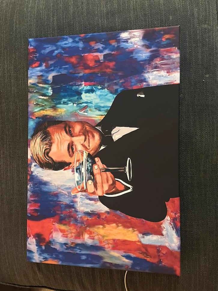 Great Gatsby Schilderij op Canvas, Antiek en Kunst, Kunst | Schilderijen | Klassiek, Ophalen