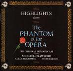 C.D. (1986) Hoogtepunten uit The Phantom of the Opera, Cd's en Dvd's, Cd's | Verzamelalbums, Filmmuziek en Soundtracks, Ophalen of Verzenden