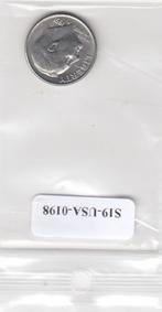 S19-USA-0198 Verenigde Staten 1 dime 1991 D KM# 195a XF Roos, Postzegels en Munten, Munten | Amerika, Verzenden, Noord-Amerika