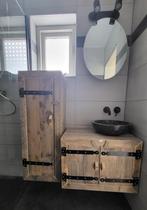 Badkamermeubels steigerhout op maat gemaakt NIEUW, Huis en Inrichting, Overige typen, Nieuw, Ophalen of Verzenden, Minder dan 100 cm