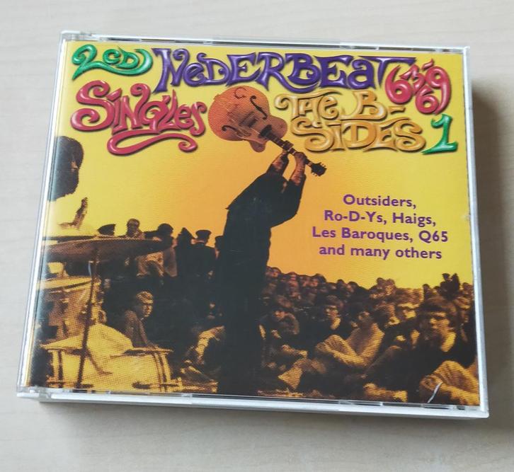 Nederbeat Singles 63-69 The B-Sides 1 2CD Q65 Haigs, Cd's en Dvd's, Cd's | Rock, Zo goed als nieuw, Poprock, Ophalen of Verzenden