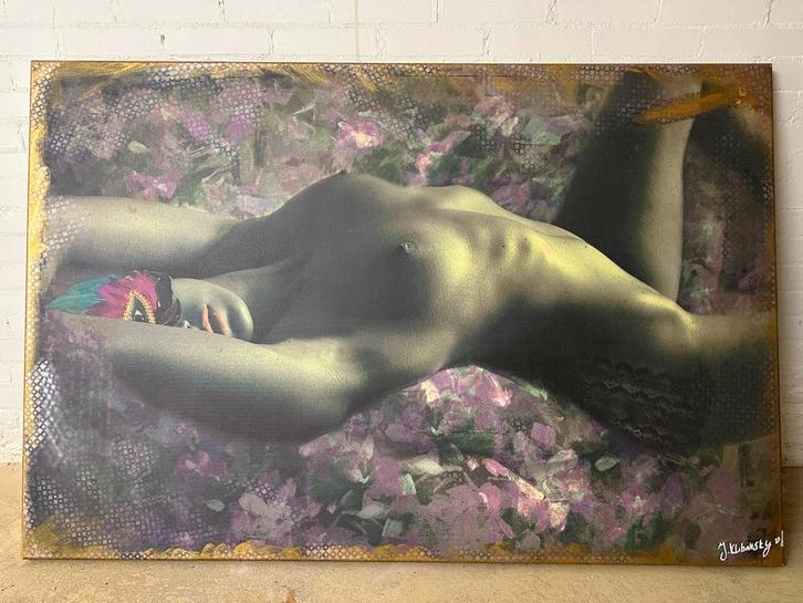 Joseph Klibansky - Uniek Kunstwerk, Antiek en Kunst, Kunst | Overige Kunst, Ophalen of Verzenden