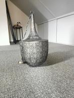 Bewerkte lamp, metaal, 74 cm hoog, Huis en Inrichting, Lampen | Plafondlampen, Ophalen